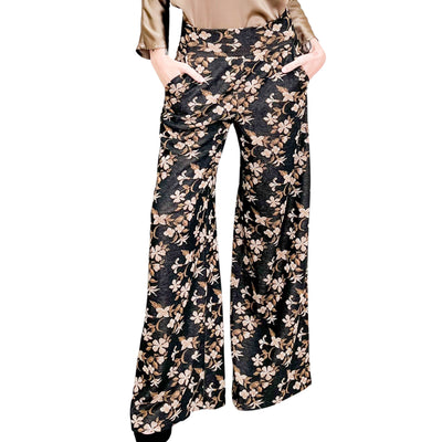 Niu - Pantaloni Larghi Ebano
