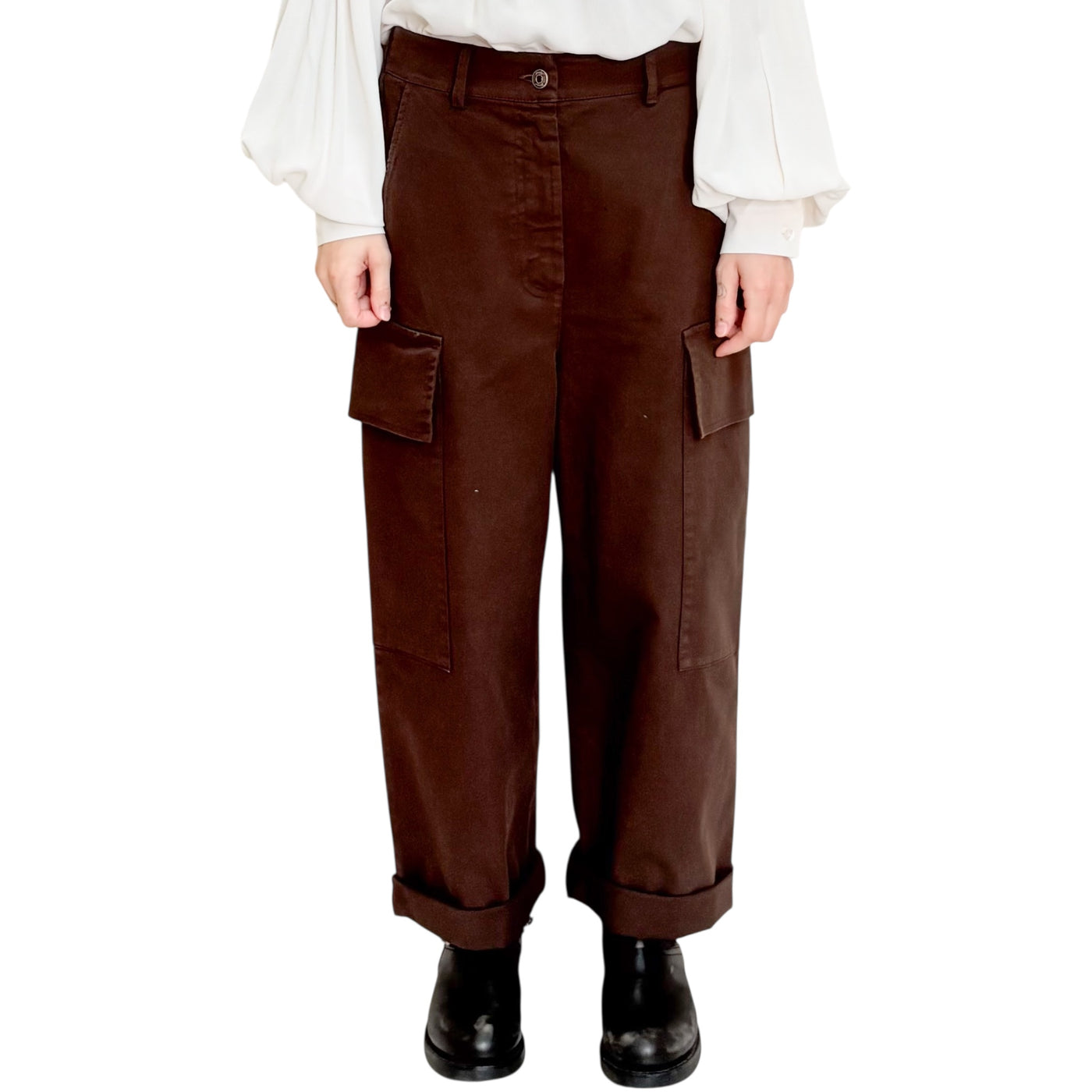 SVBoutique - Pantaloni Cargo Moro