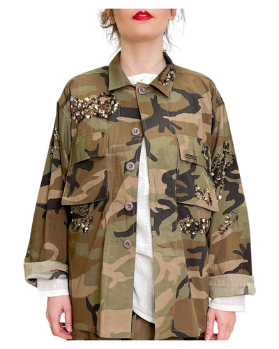 Front Street - Giacca Camicia Camuflage