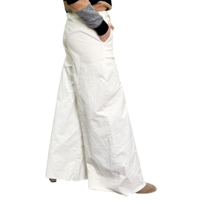 SVBoutique - Pantaloni Palazzo Velluto Milk