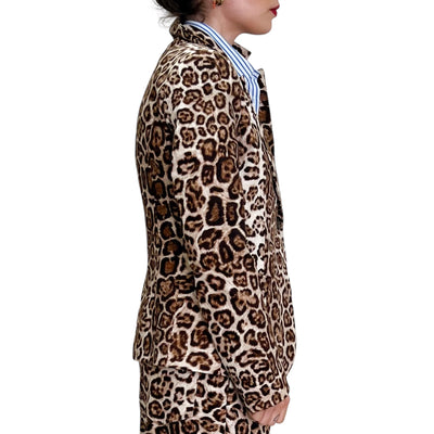 SV Boutique - Giacca Sciancrata Leopard