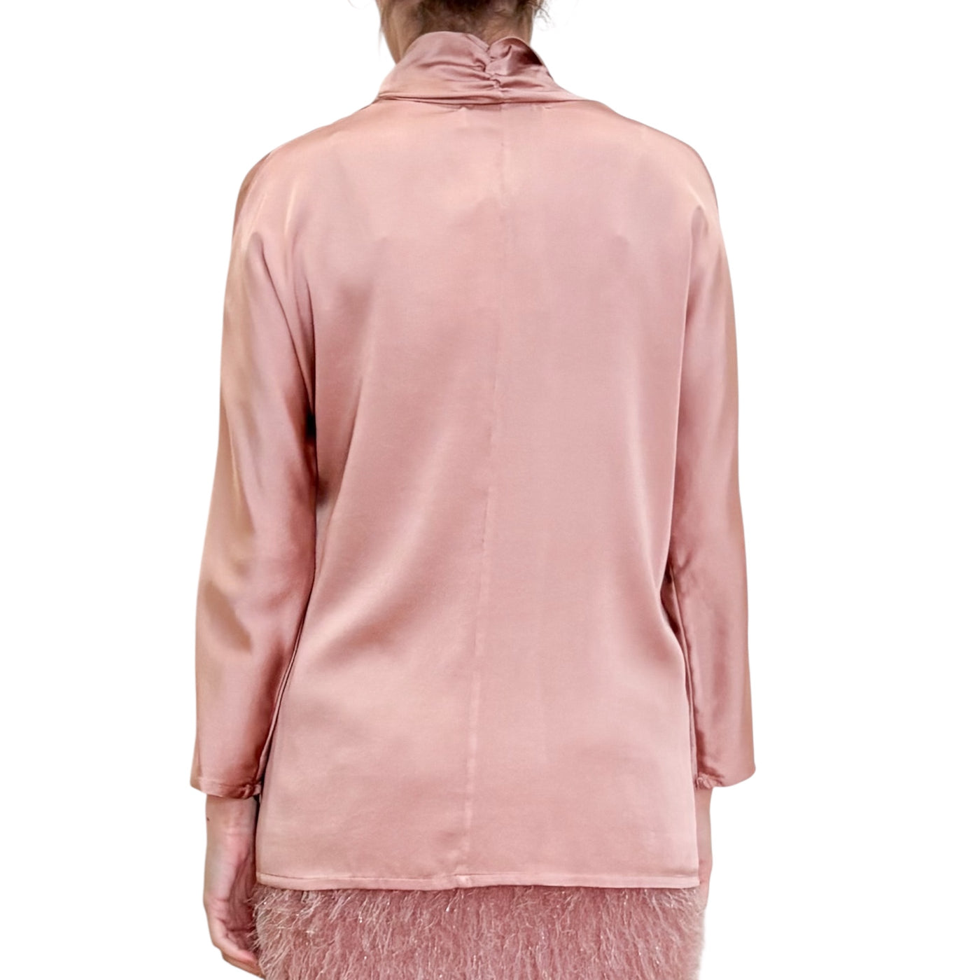 Jucca - Camicia con Fiocco Rosa Tulle