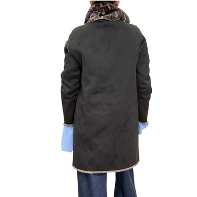 SVBoutique - Cappottino Reversibile in Ecopelliccia Leo