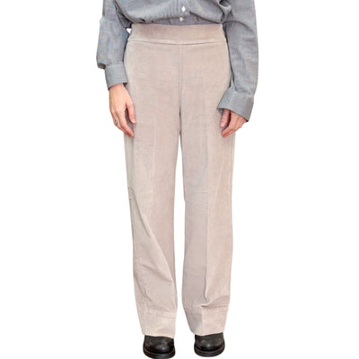 Cigala’s - Pantaloni Velluto Relaxed Wide Leg Avana