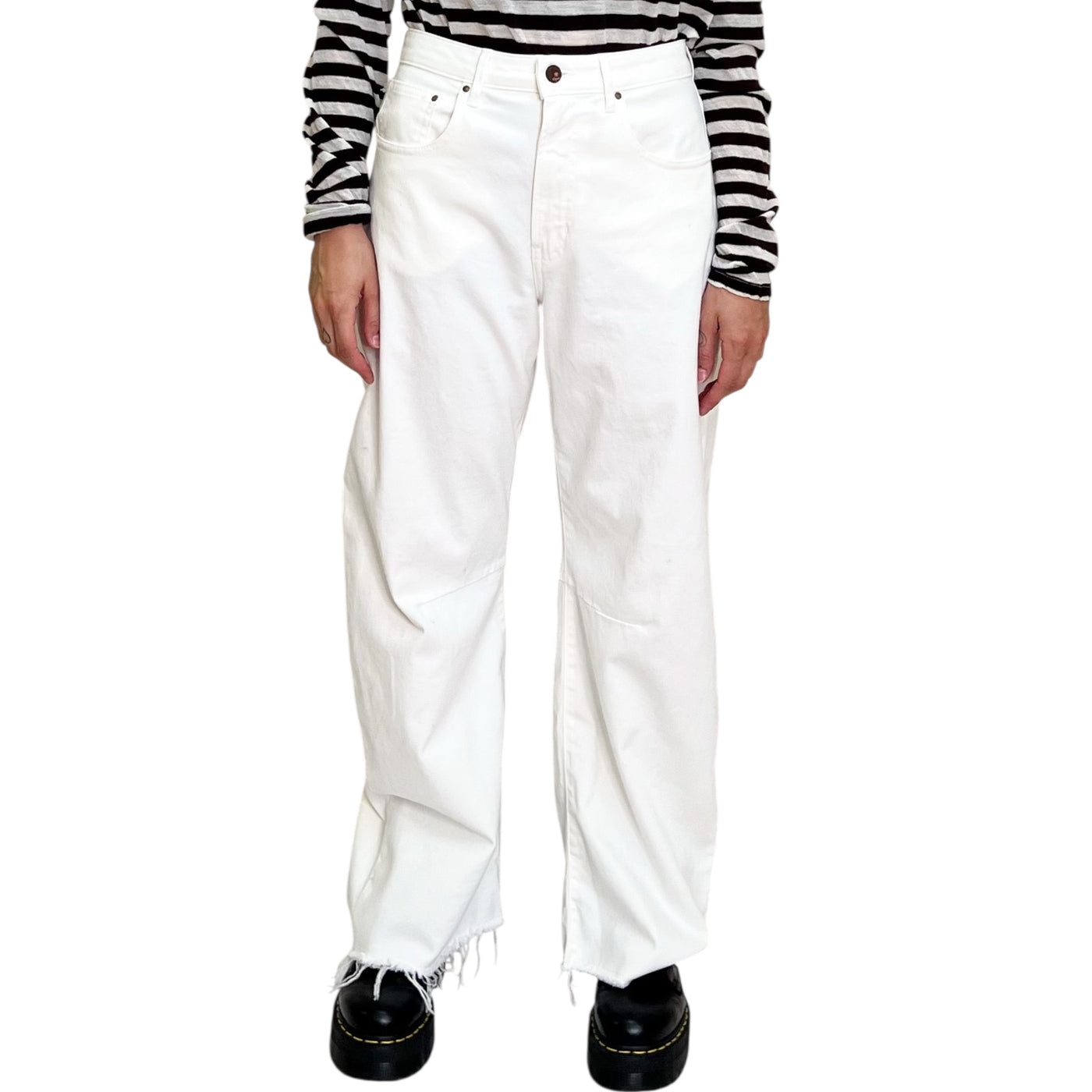 Cigala’s - Jeans Loose Fit Bianco