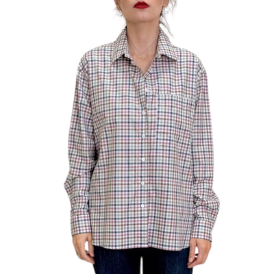 Robert Friedman - Camicia Sophie Check con Stampa Foulard