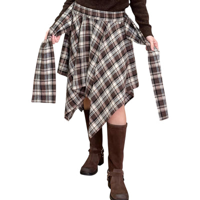 Souvenir - Gonna con Fusciacca e Punte Check