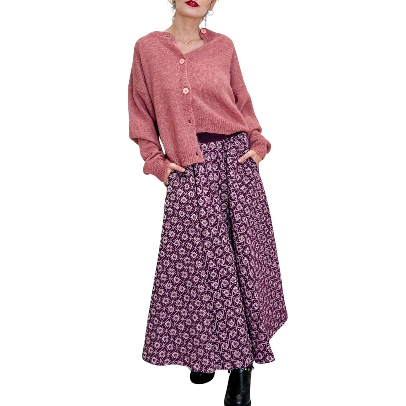 Niu - Cardigan Bomber Soft Sakura