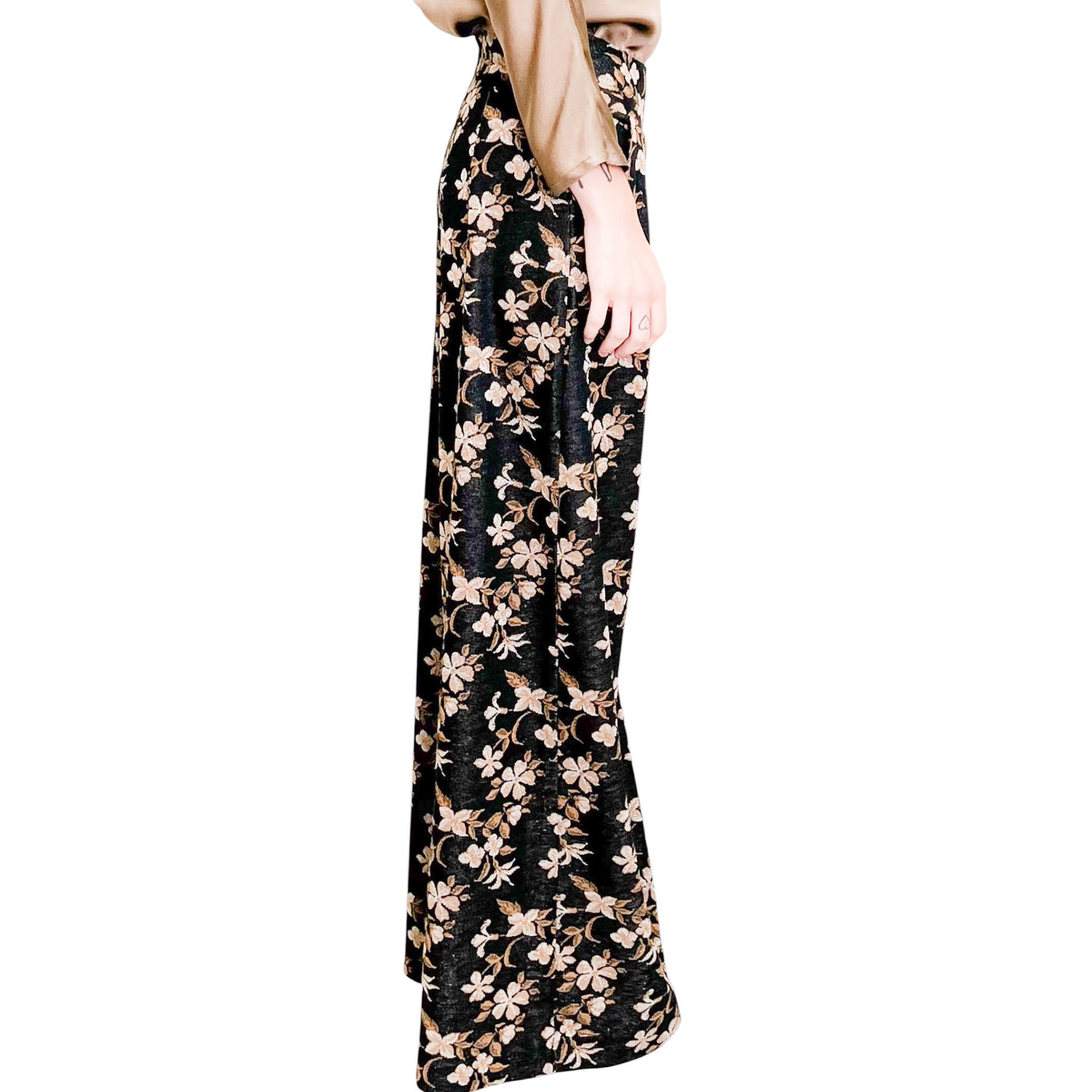 Niu - Pantaloni Larghi Ebano