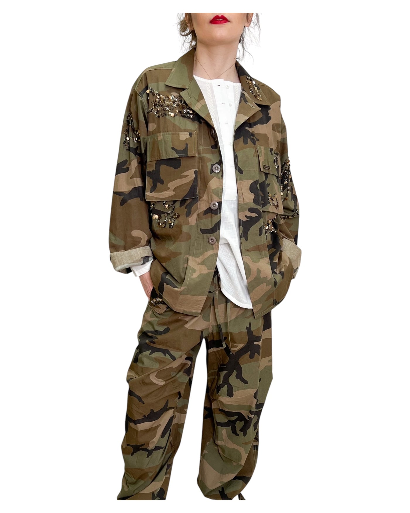 Front Street - Giacca Camicia Camuflage