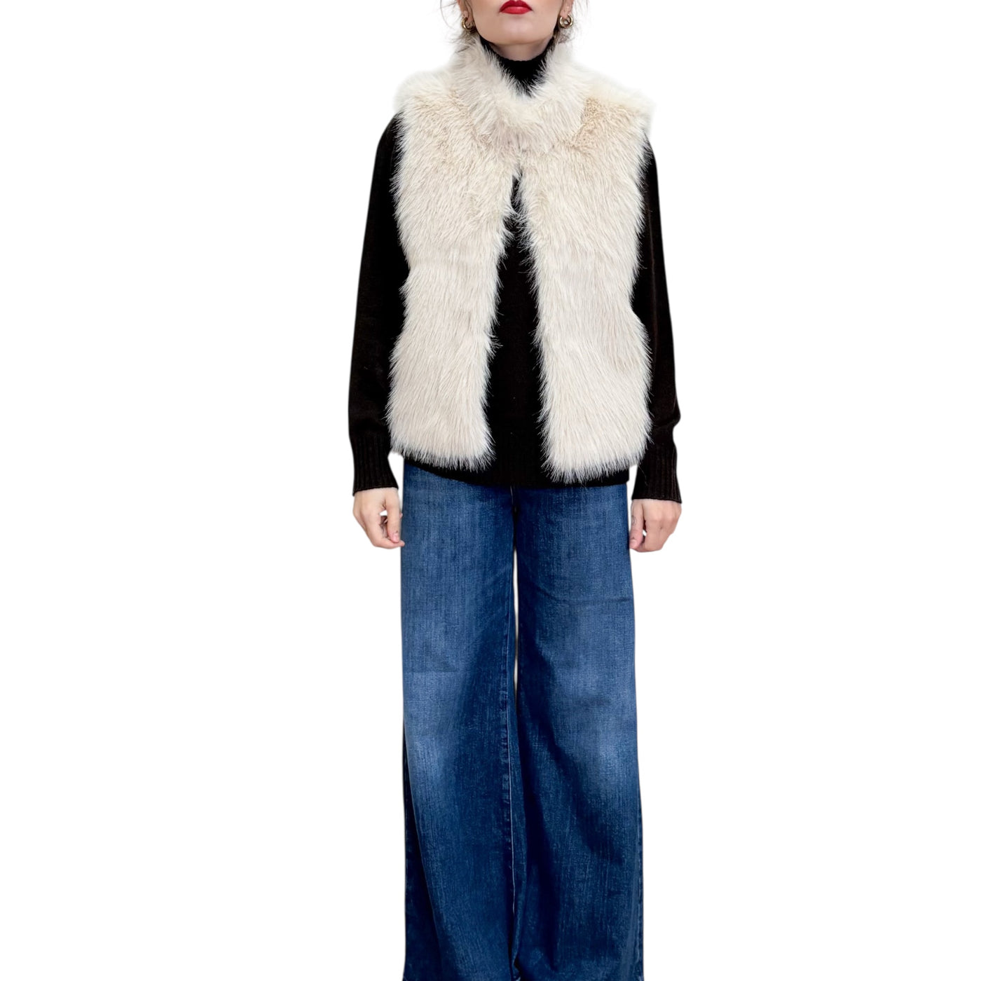 SVBoutique -Gilet Corto Reversibile