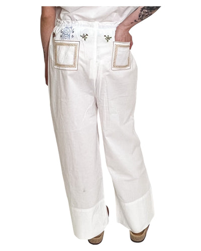 Hod Paris - Pantaloni Barbara con Ricami