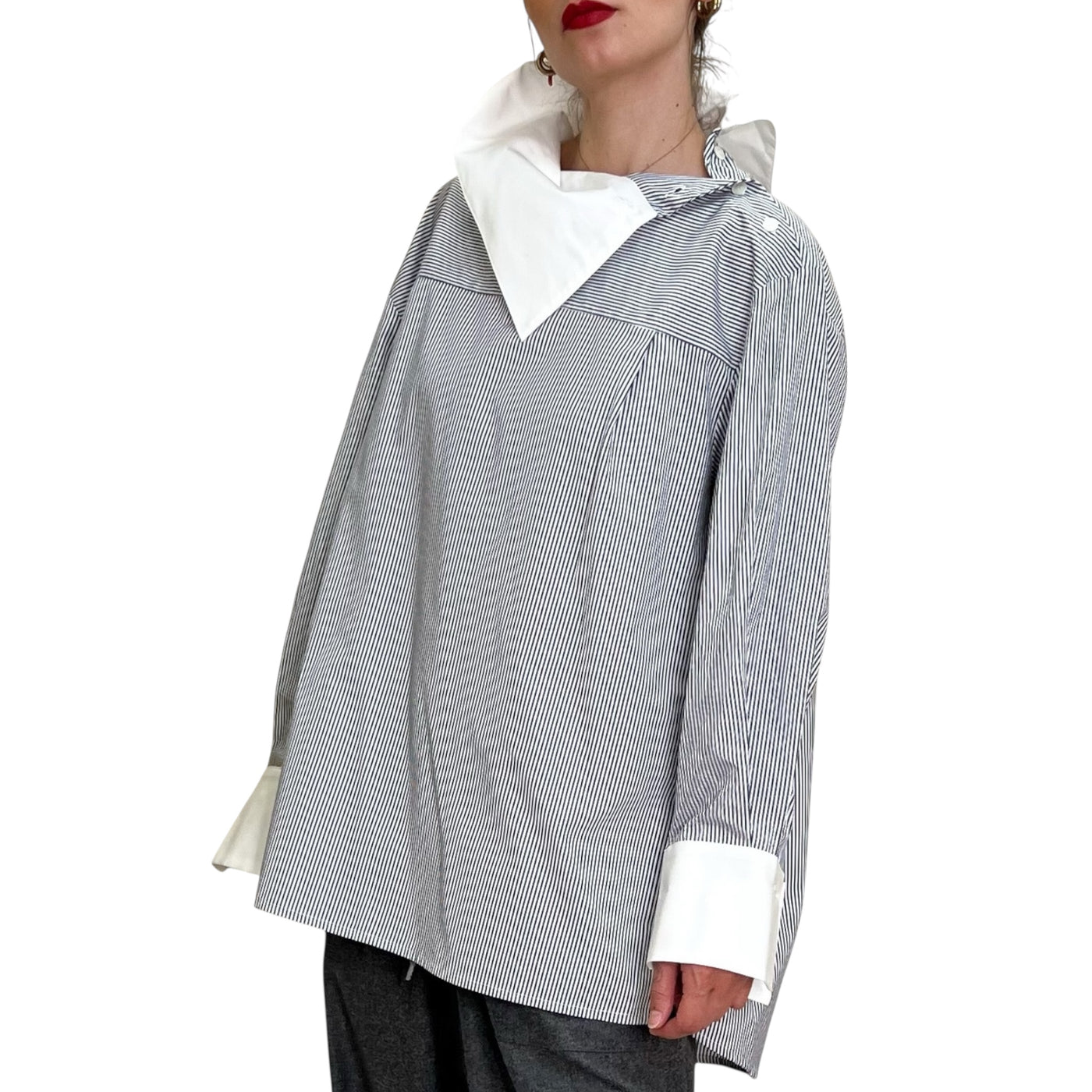Phisique du Role - Camicie con Collo Apribile Riga Grey