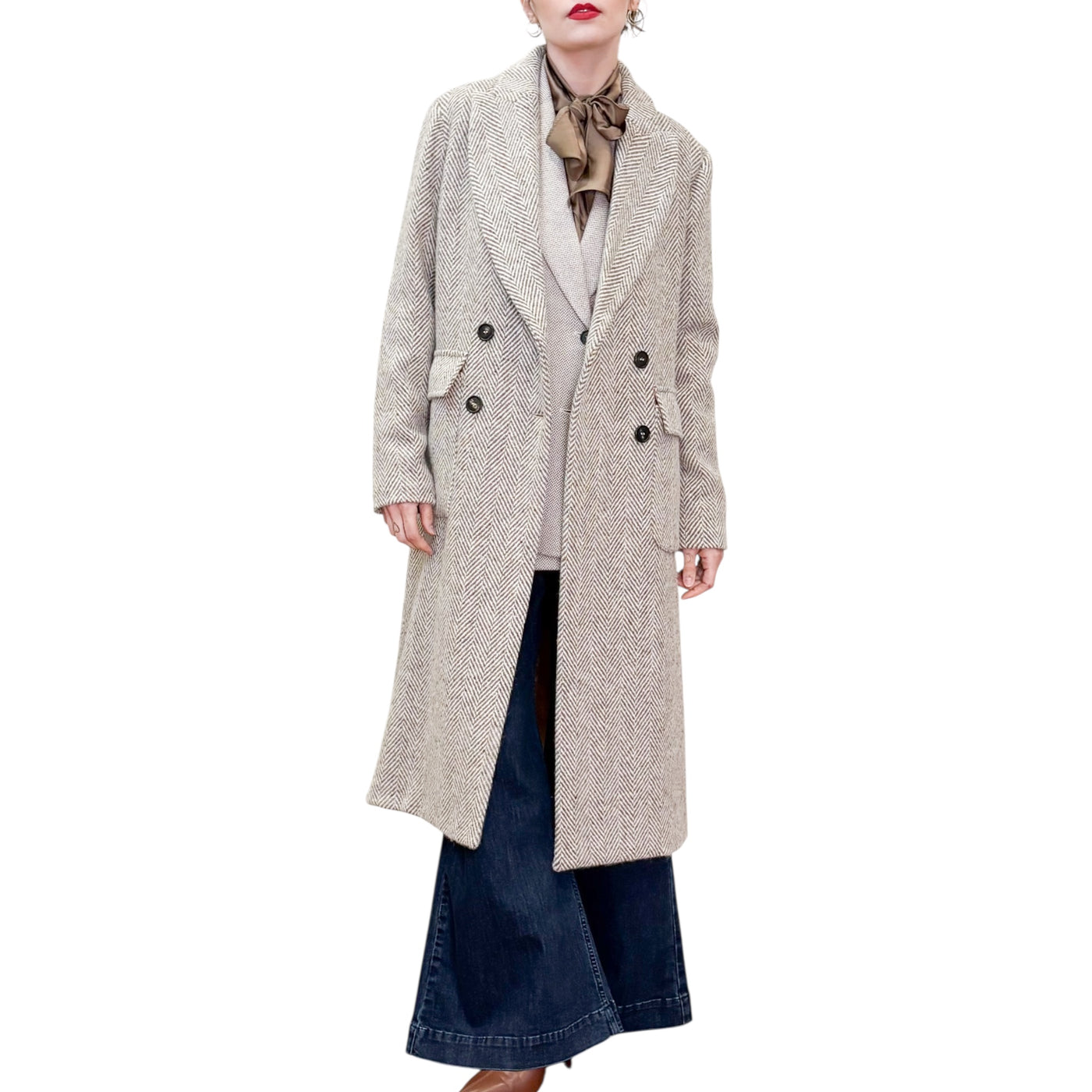 Good Match - Cappotto Dopiopetto Spigato