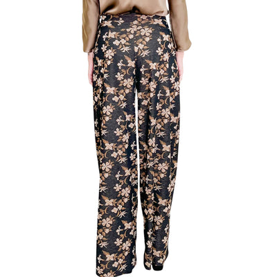 Niu - Pantaloni Larghi Ebano