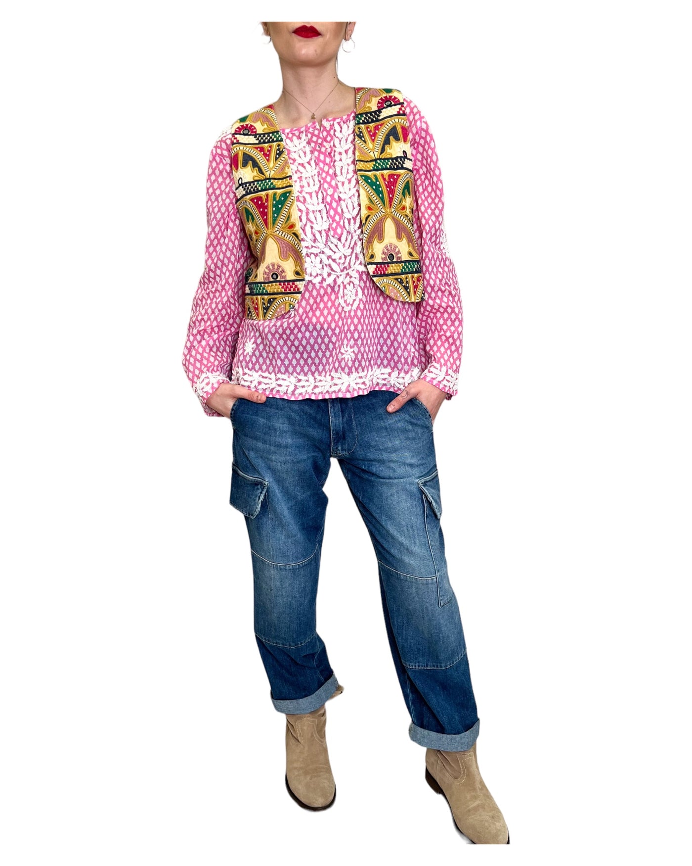 SV Boutique - Camicia Blusa Rita Pink