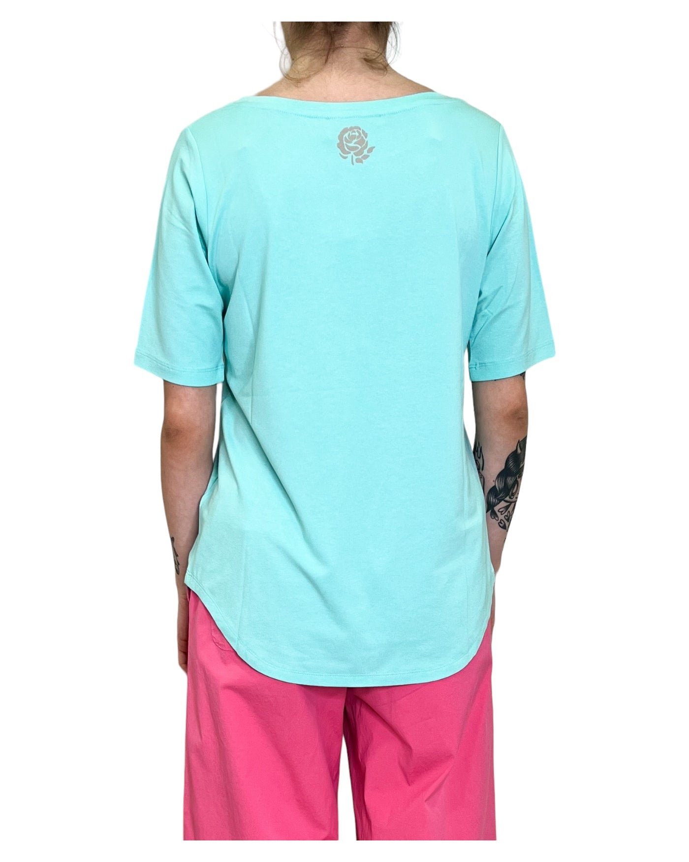 Maliparmi - T-Shirt Soft Jersey Acqua